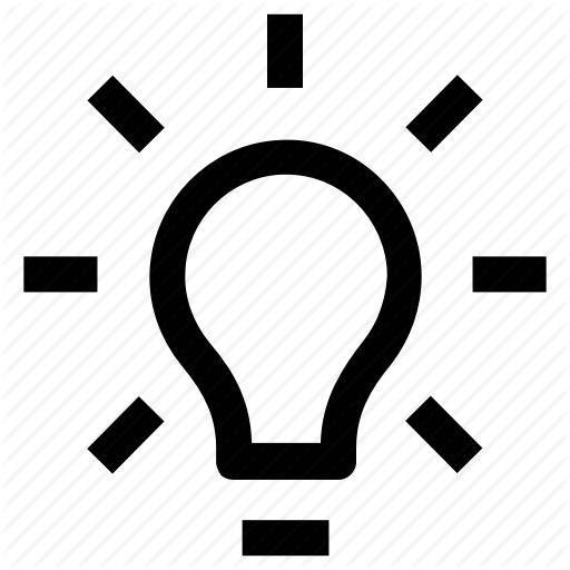 512x512 Bulb, Idea, L Light, Light Bulb, Tips Icon