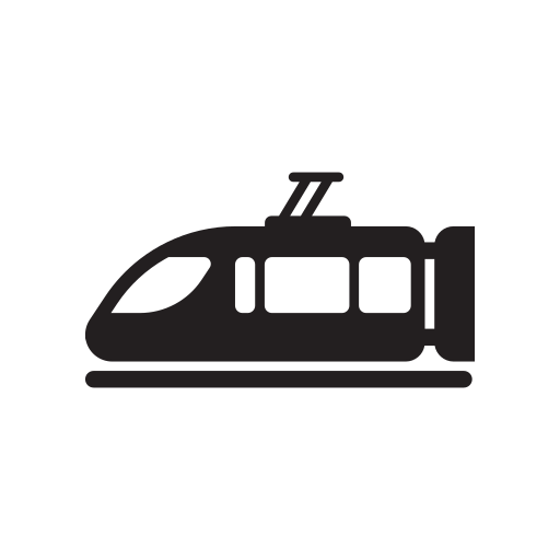 Light Rail Icon at Vectorified.com | Collection of Light Rail Icon free ...