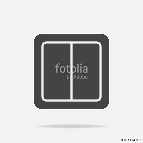 500x500 Electrical Switch Vector Icon Light Switch Icon Stock Image