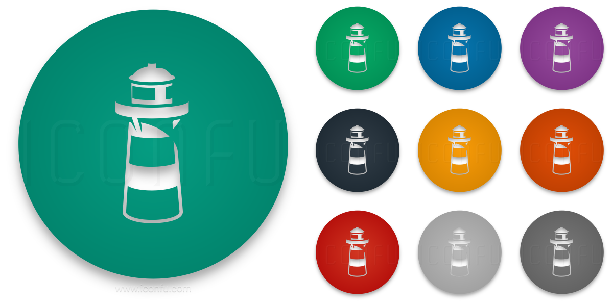 1200x600 Lighthouse Icon