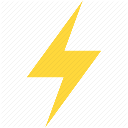 512x512 Charge, Energy, Lighting Bolt, Power, Thunderbolt Icon