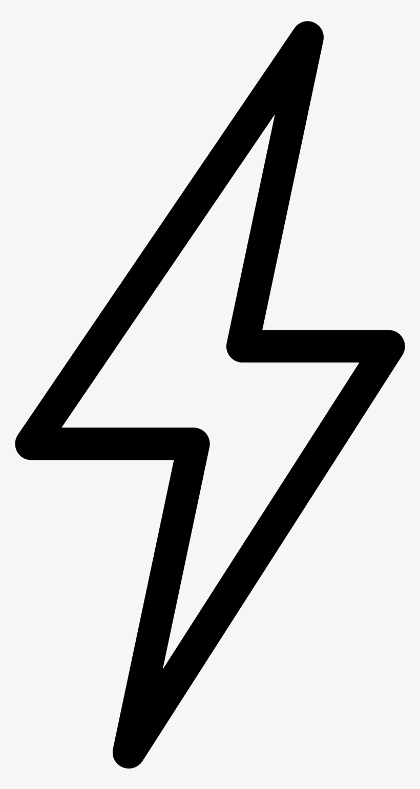 820x1541 It's The Picture Of A Lightning Bolt To Indicate Electricity