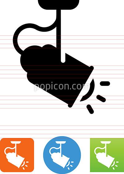 400x560 Ceiling Light Icon