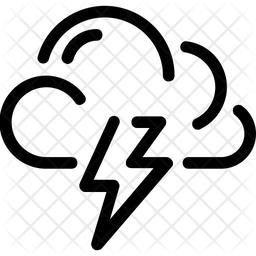 256x256 Lighting Icon Of Line Style