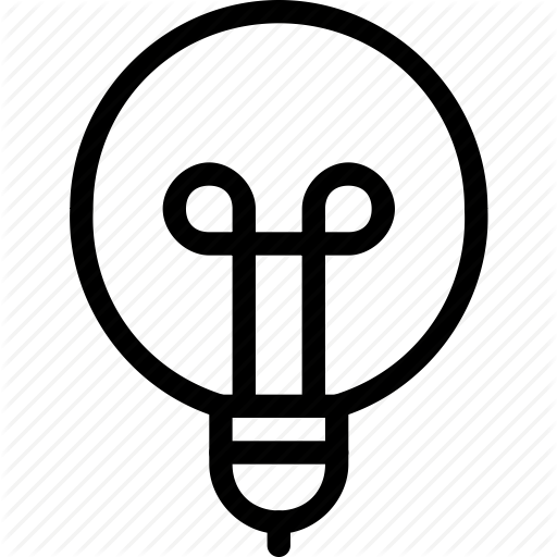 512x512 Bulb, Incandescent, Light, Lighting, Lights Icon