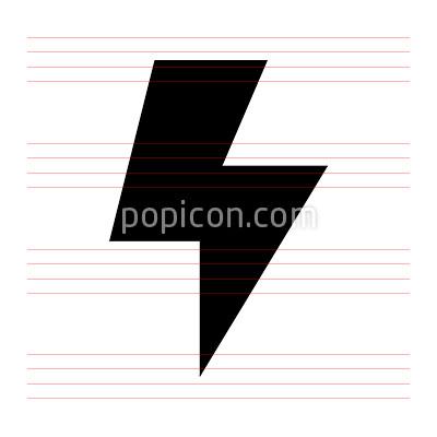 400x400 Lightning Bolt