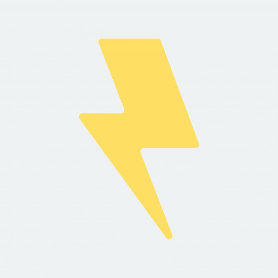 970x970 Get Free Stock Photos Of Yellow Electric Lightning Bolt Symbol