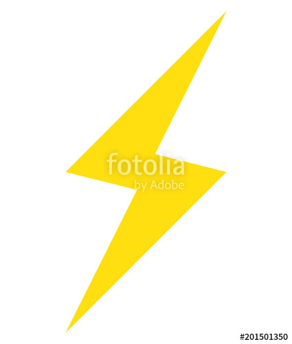 425x500 Lightning Icon Stock Image And Royalty Free Vector