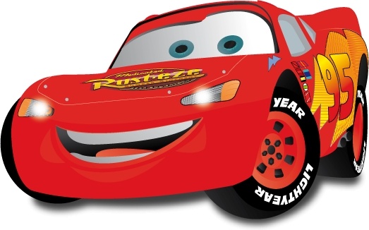 523x326 Lightning Mcqueen Free Vector In Adobe Illustrator