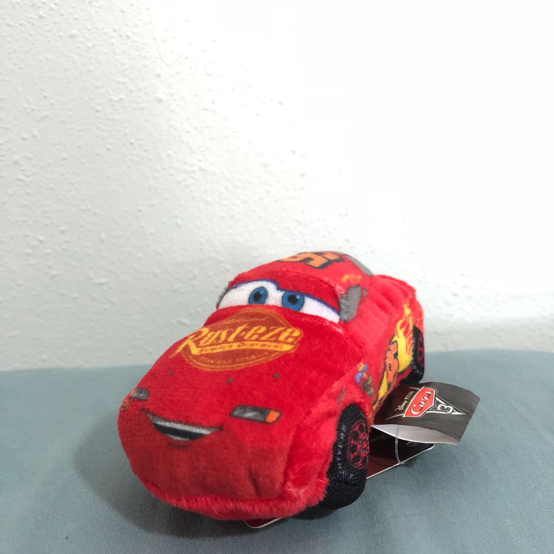 1080x1080 Cars Lightning Mcqueen Small Plush Toy, Toys Games, Stuffed Toys