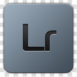 256x256 Icon Adobe Lightroom, Blue And Black Icon Transparent Background