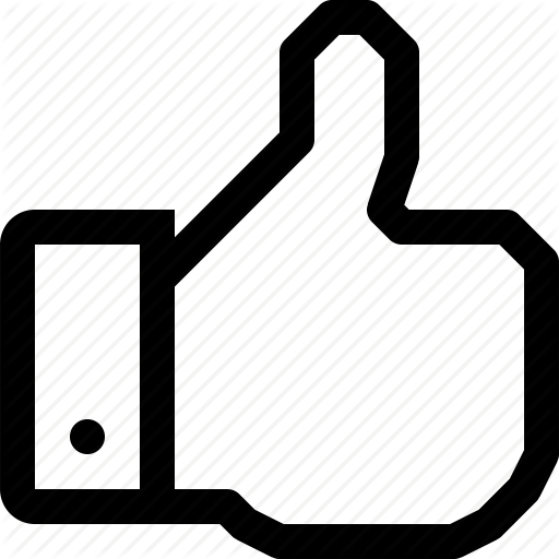 512x512 Facebook, Favorite, Hand, Like Icon