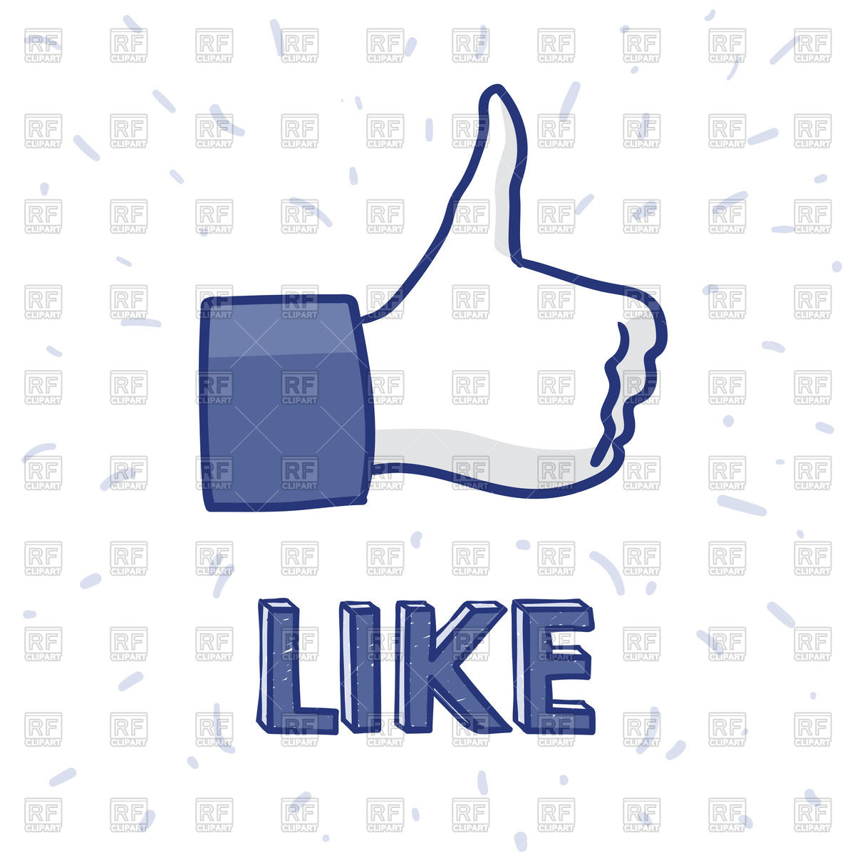 1200x1200 Like Hand Icon