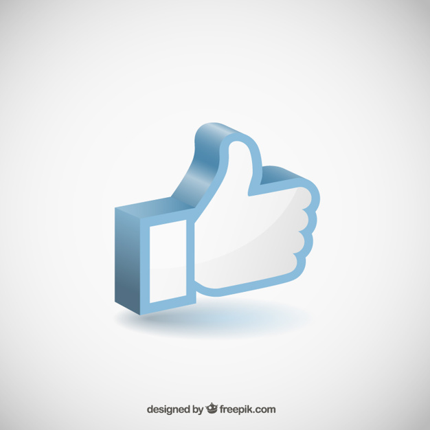626x626 Like Hand Icon Vector Free Download