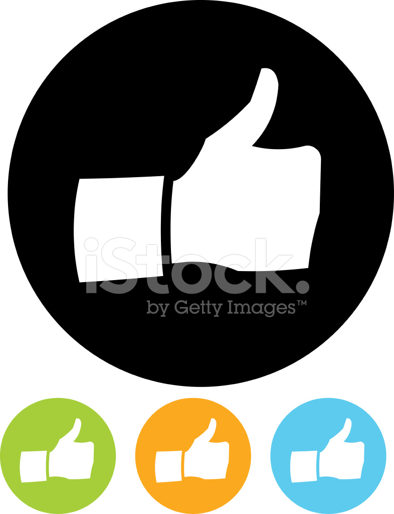 786x1024 Vector Like Hand Icon Stock Vector