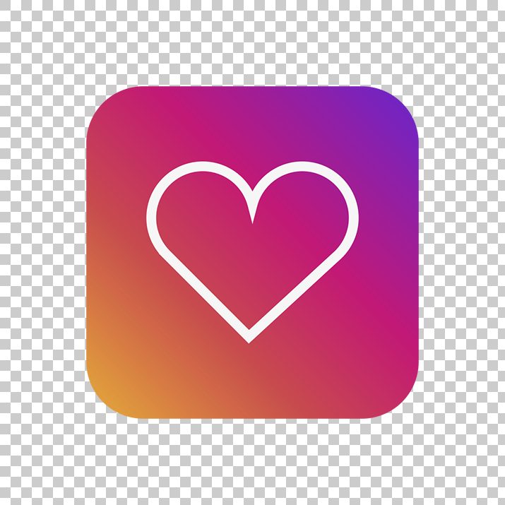 715x715 Instagram Like Png Icon Free Download