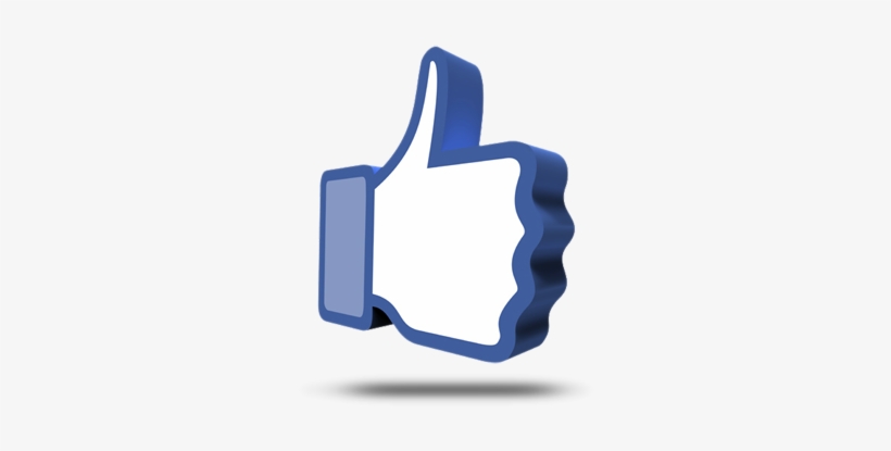 820x415 Like Us On Facebook Facebook Like Transparent