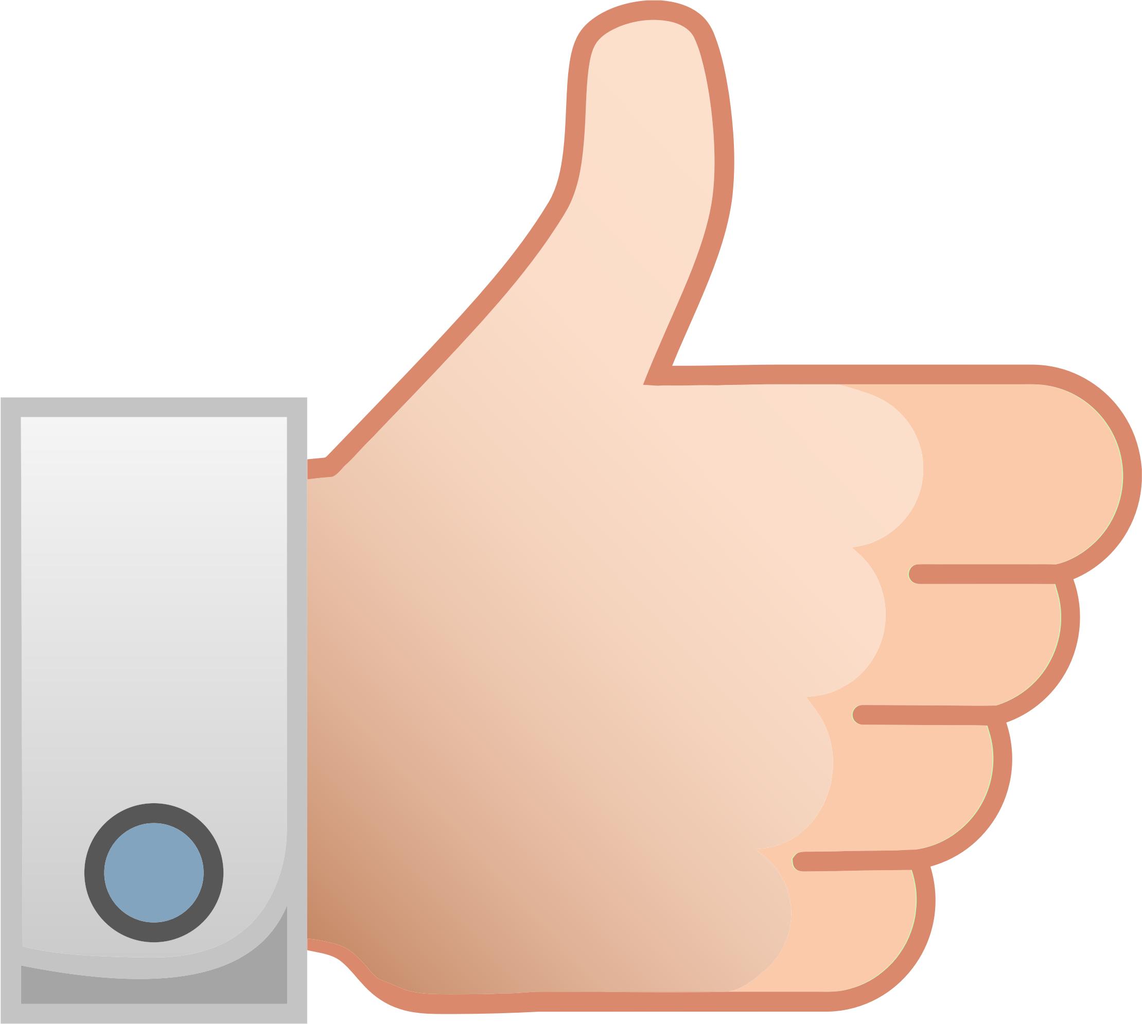 2219x1990 Thumbs Up Like Hand Icons Png