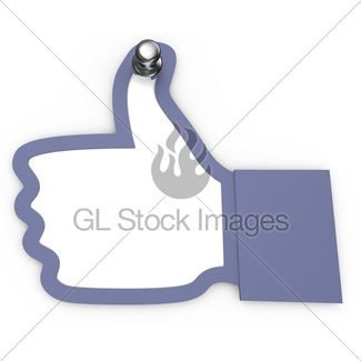 325x325 Like Us Symbol Icons Small Shadow Design Gl Stock Images