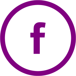 256x256 Free Purple Facebook Icon