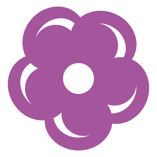 512x512 Purple Flower Icon