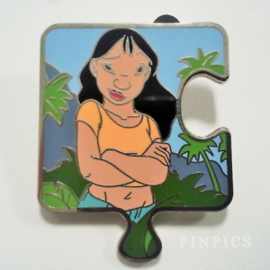 300x300 Disney Pin Lilo Stitch Character Connection Mystery Nani Le