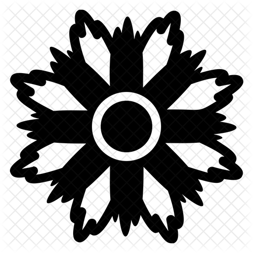 512x512 Lily Icon Of Glyph Style