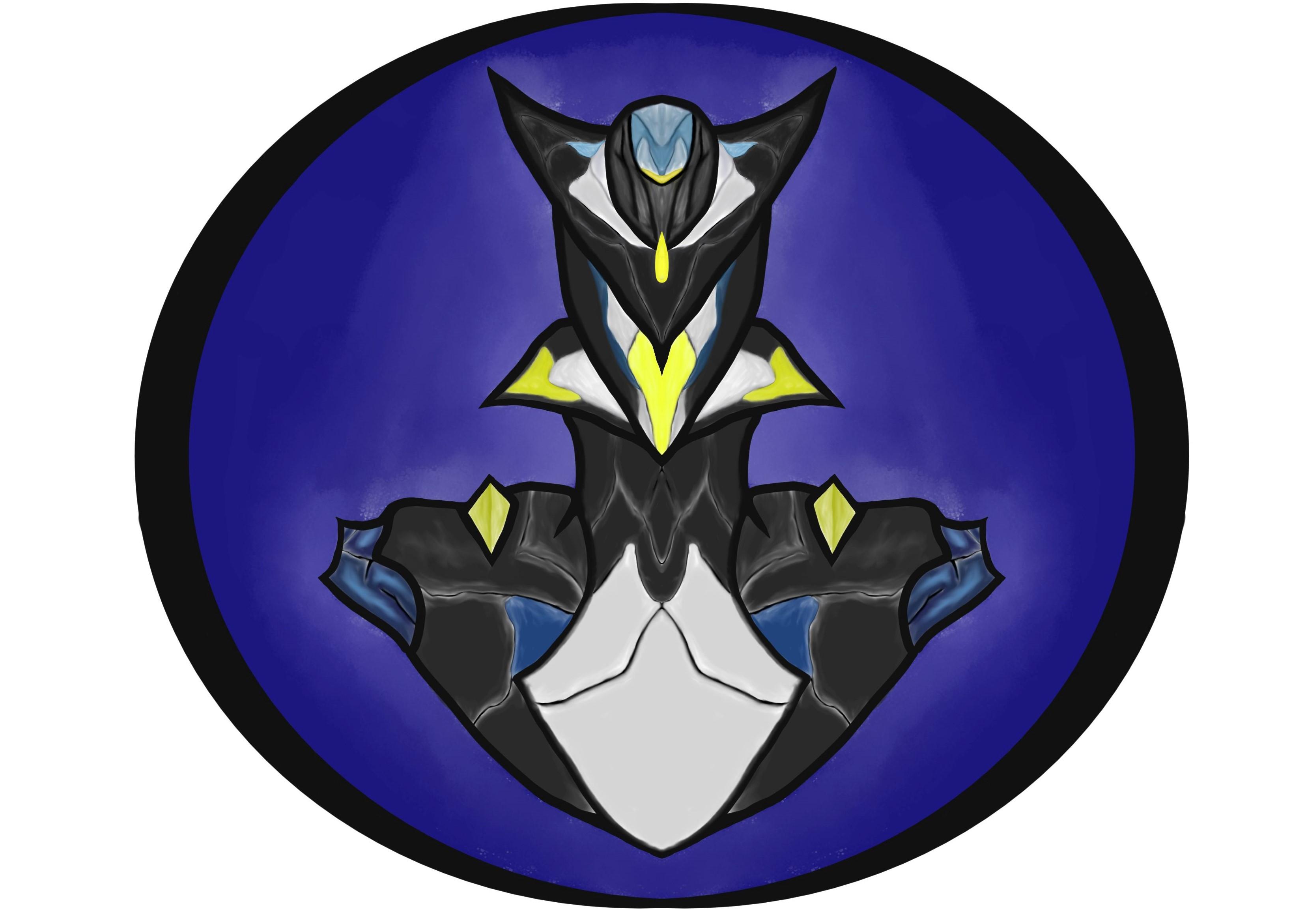 3311x2342 Thought I'd Take A Gander With Drawing A Limbo Icon Warframe