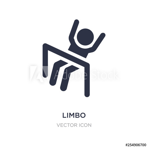 500x500 Limbo Icon On White Background Simple Element Illustration