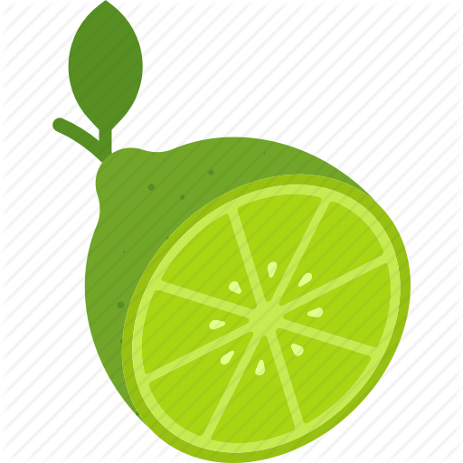 512x512 Cut, Food, Fruit, Green, Leaf, Lime Icon