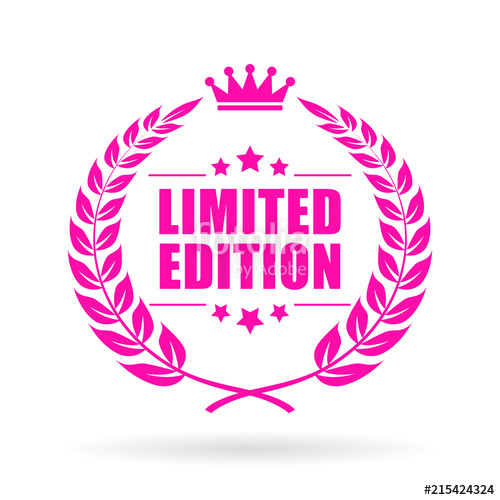 500x500 Limited Edition Laurels Vector Icon Stock Image And Royalty Free