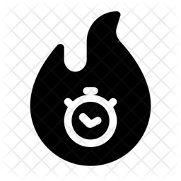 256x256 Limited Time Offer Icon Of Glyph Style