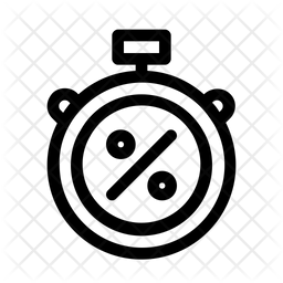 256x256 Limited Time Offer Icon Of Line Style