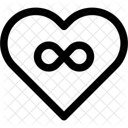 256x256 Limitless Icon Of Line Style