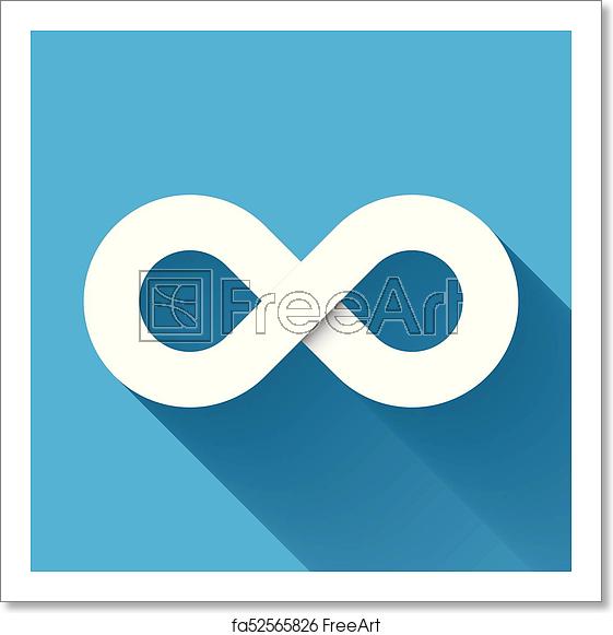561x581 Free Art Print Of Infinity Symbol Icon Concept Of Infinite