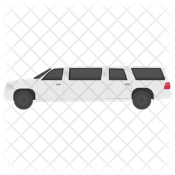 256x256 Hummer Limo Icon Of Flat Style
