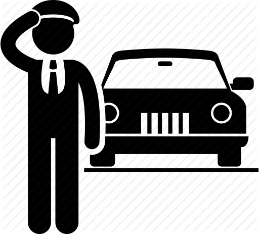 512x463 Car, Chauffeur, Driver, Jockey, Limo, Limousine, Transporter Icon
