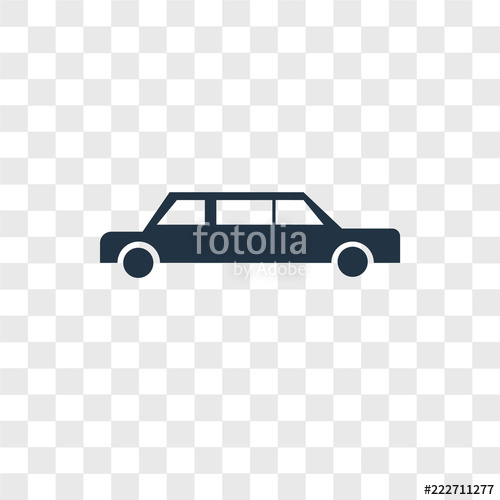 500x500 Limousine Icons Isolated On Transparent Background Modern