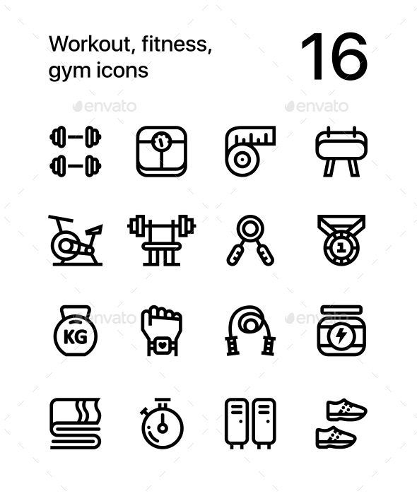 590x702 Workout, Fitness, Gym Icons For Web And App Icons Gym Icon