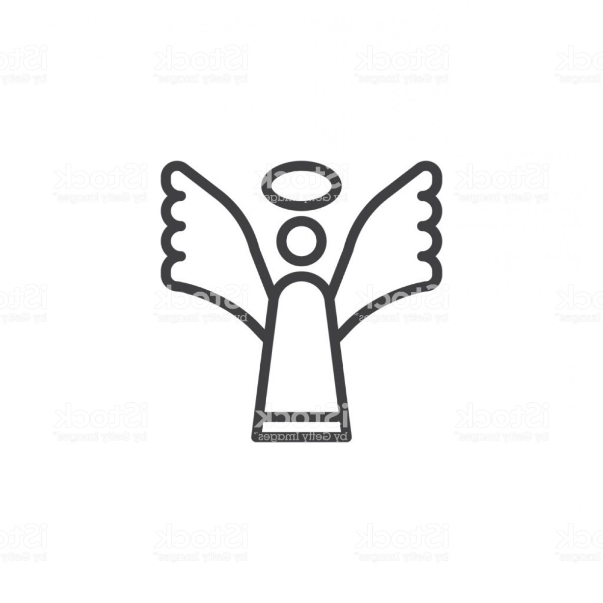 1228x1228 Christmas Angel Line Art Vector Hoodamathrun