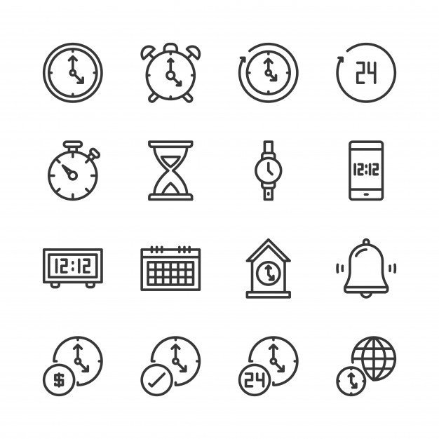 626x626 Time Vectors, Photos And Free Download