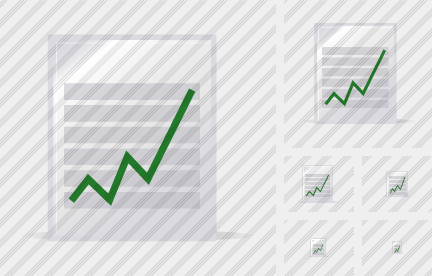 432x276 Line Graph Icon Realistic Professional Stock Icon And Free Sets
