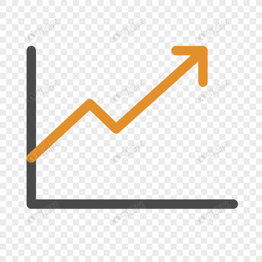 860x860 Linear Icon Of Fold Line Graph Png Image Picture Free Download