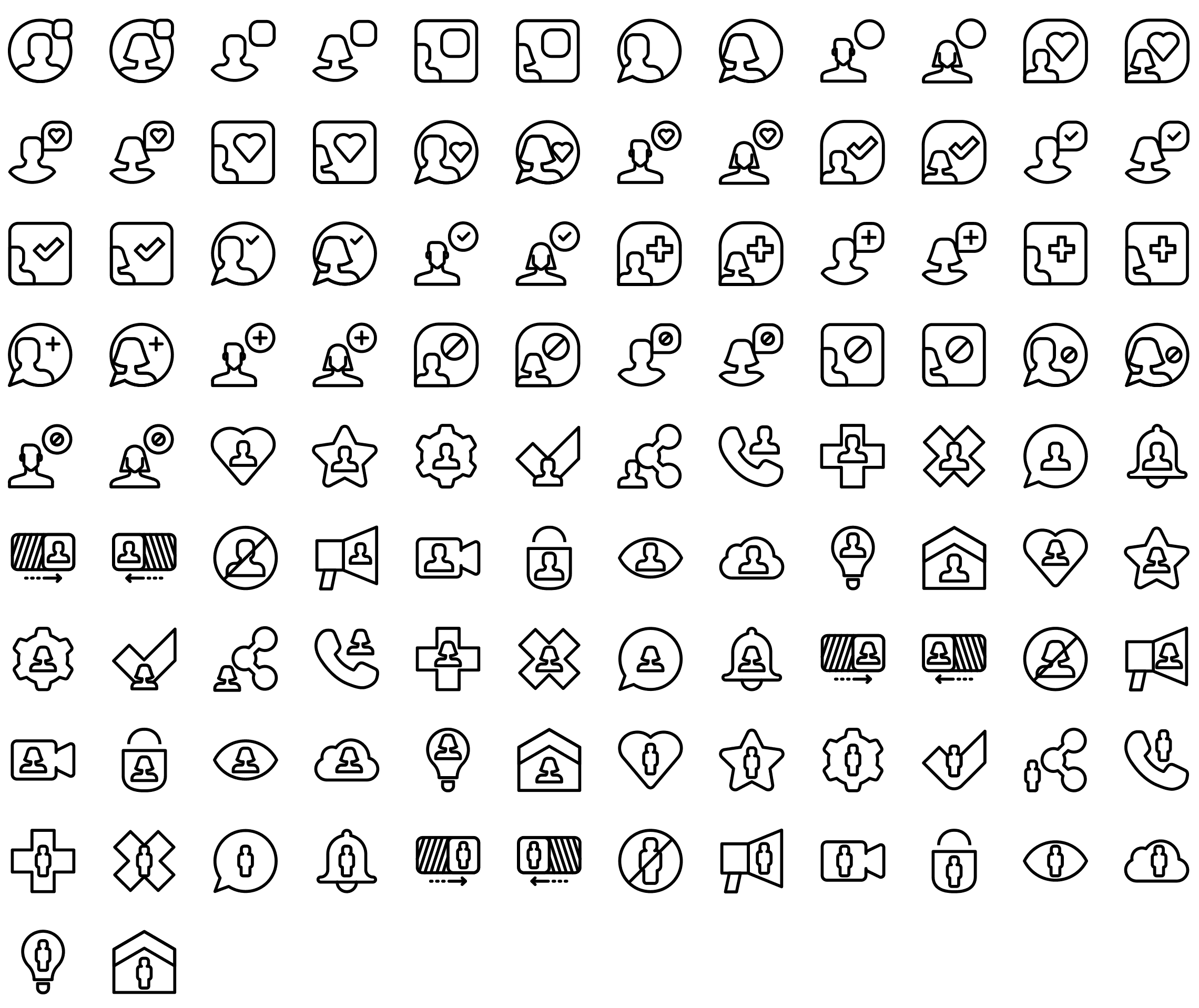 2280x1917 Native Line Icons Pack