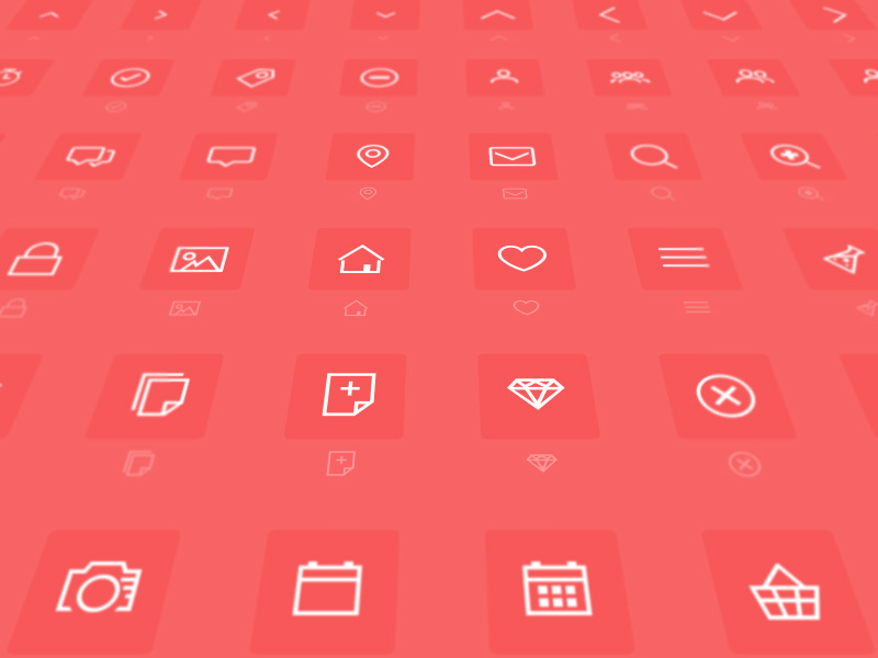 800x600 Minimal Icon Font