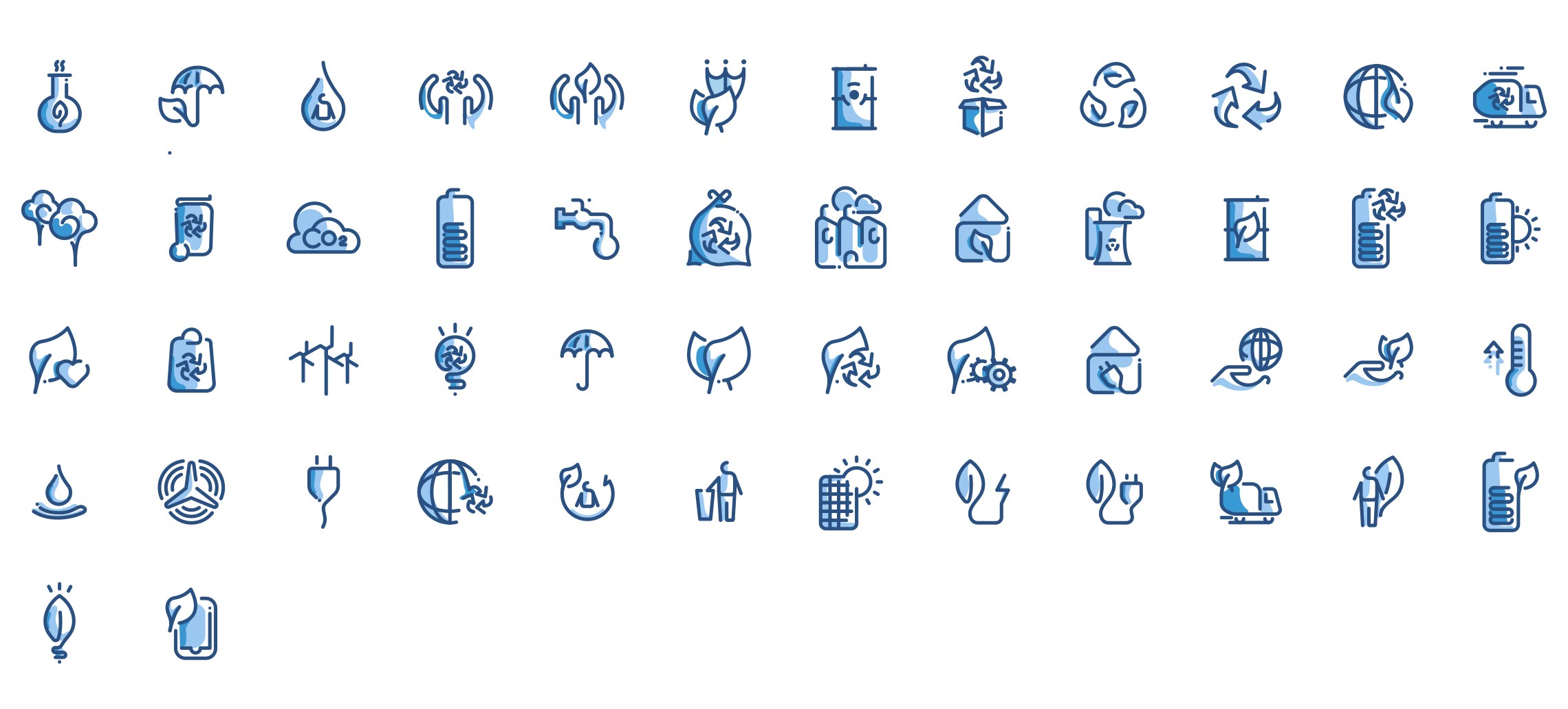2280x1031 Line Icons Pack