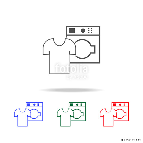 500x500 Dry Cleaning Of White Linen Icon Elements Of Washing In Multi