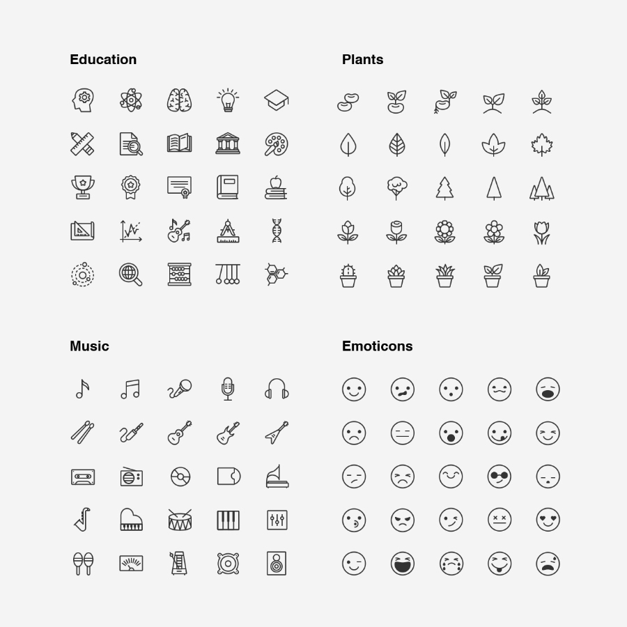 900x900 Icon Samples