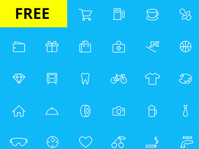 400x300 Line Icon Set Free Icon Packs Ui Download