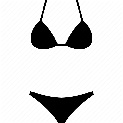 512x512 Bikini, Bra, Lingerie, Panties, Swimsuit, Swimwear, Two Piece Icon